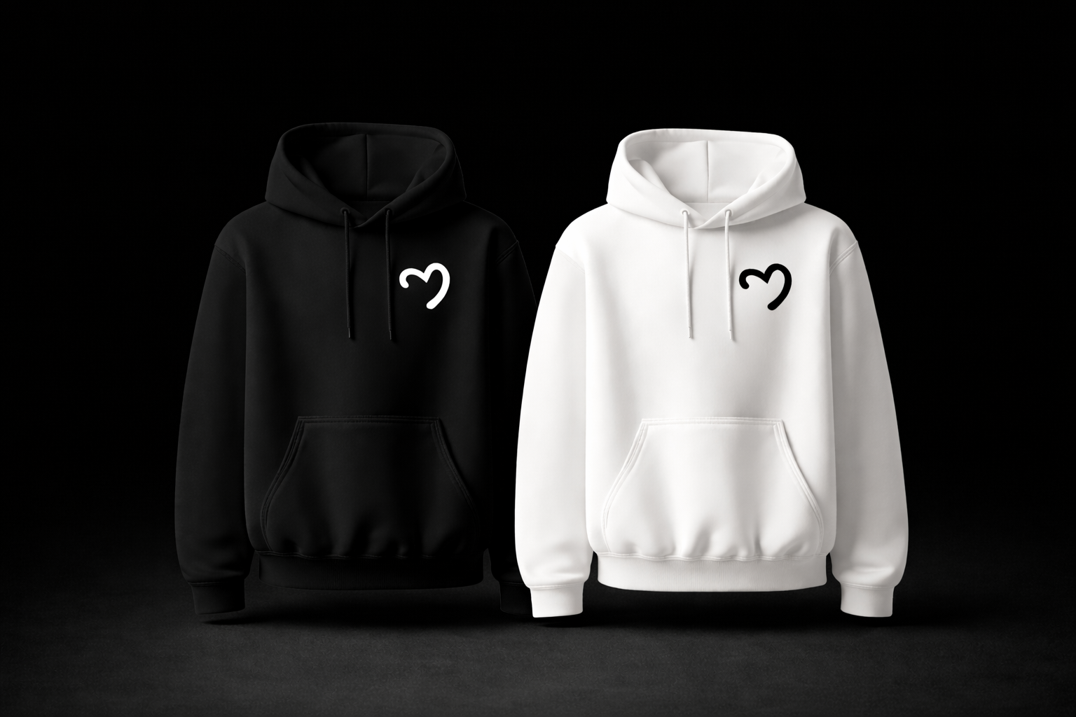 Pack Heart | black & Cream